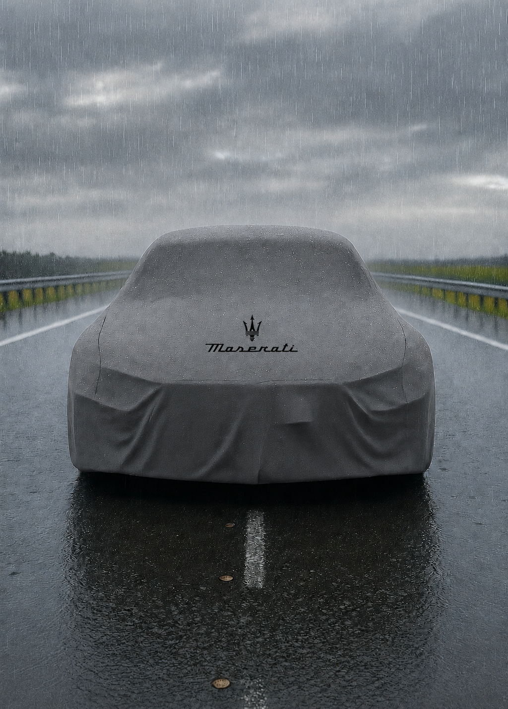 Maserati Premium Autoabdeckung – Wasserdicht für den Außenbereich