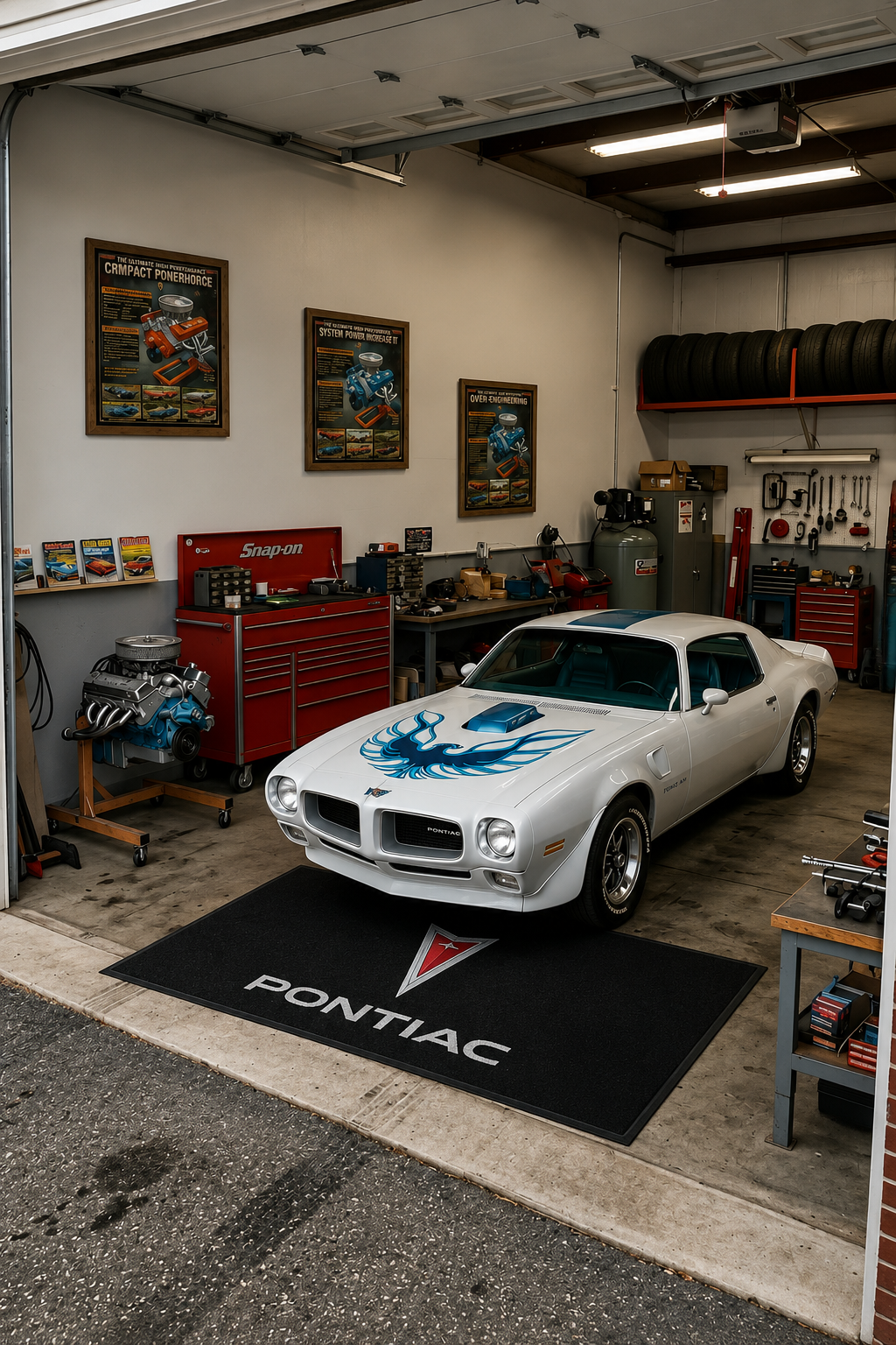 Premium Pontiac Garagenteppich – 5x7 ft (60x87")