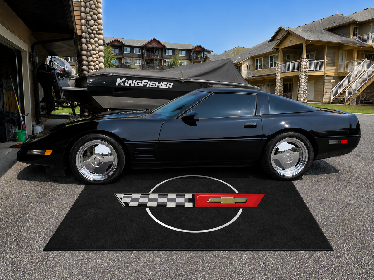 Premium Corvette Garagenteppich – 5x7 ft (60x87")