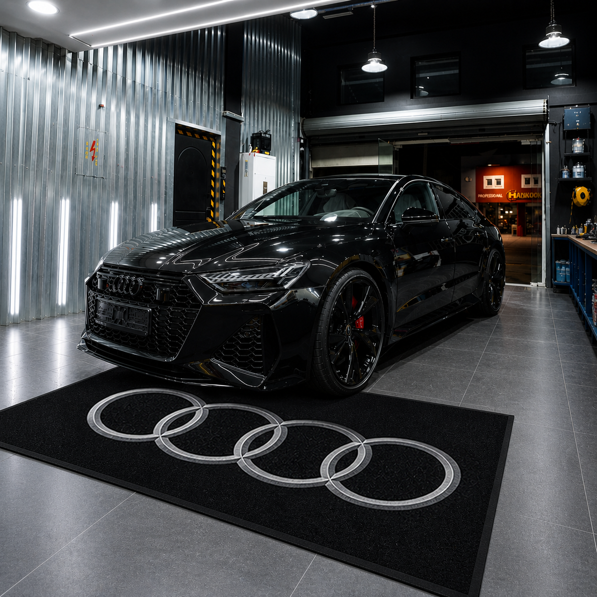 Premium Audi Garagenteppich – 5x7 ft (60x87")