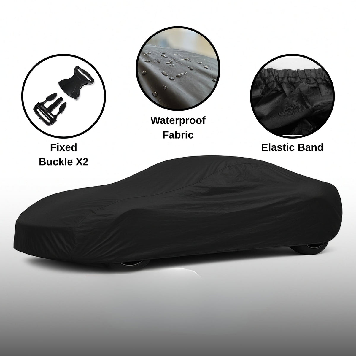 Mini Cooper Outdoor-Autoabdeckung für alle Modelle - Grau