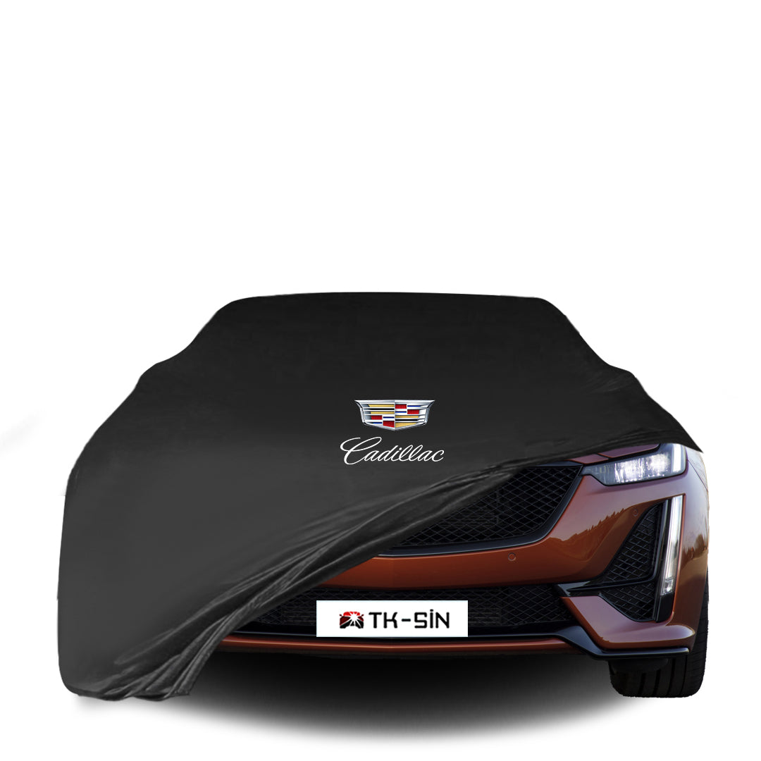 Cadillac CT5 (2019) Passgenaue Indoor-Autoabdeckung, Farben: Schwarz, Grau, Blau, Rot