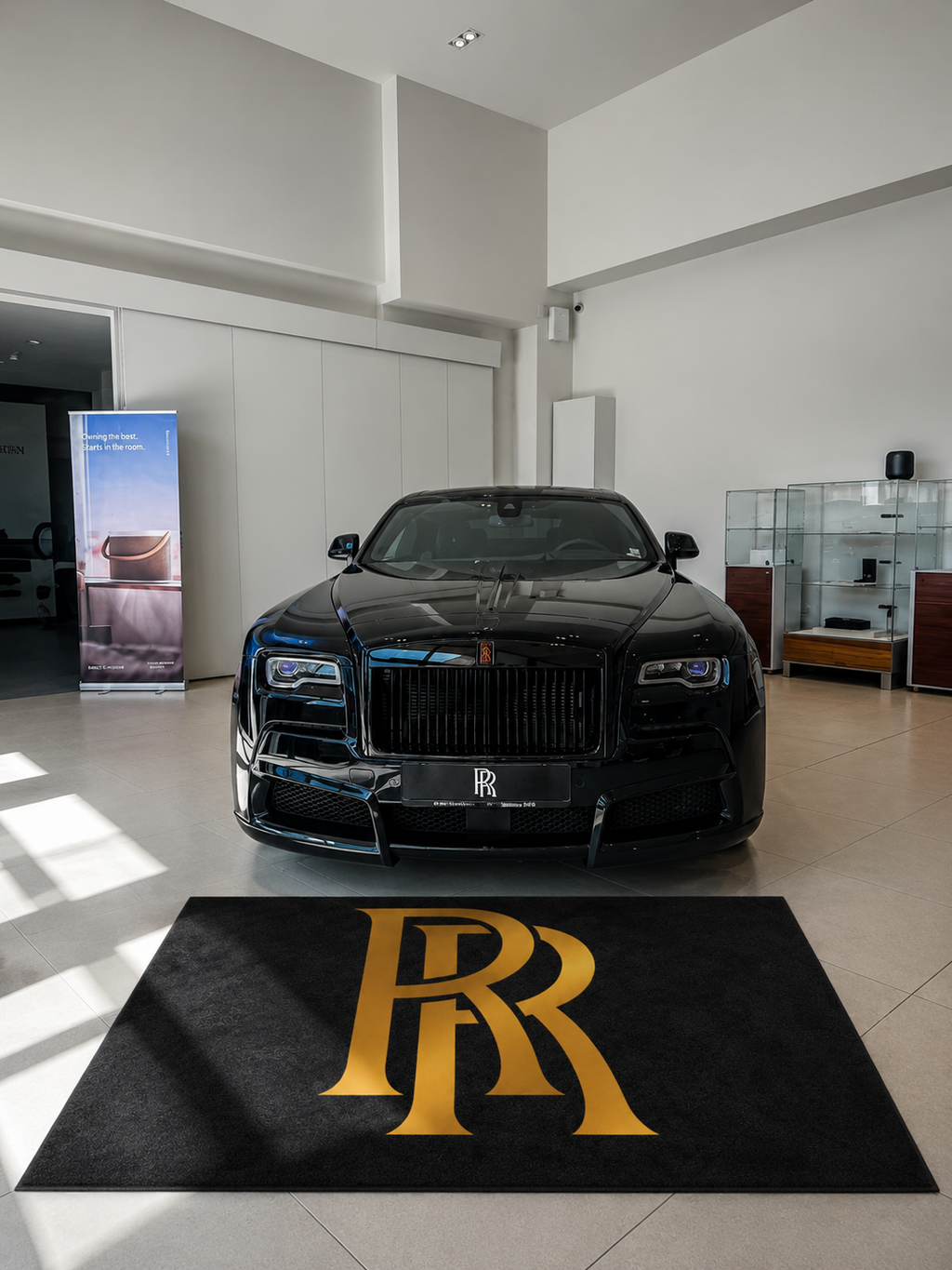 Premium Rolls Royce Garagenteppich – 5x7 ft (60x87")