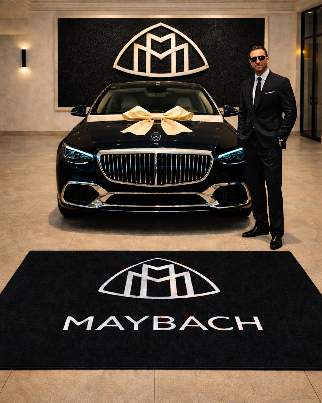 Premium Maybach Garagenteppich – 5x7 ft (60x87")