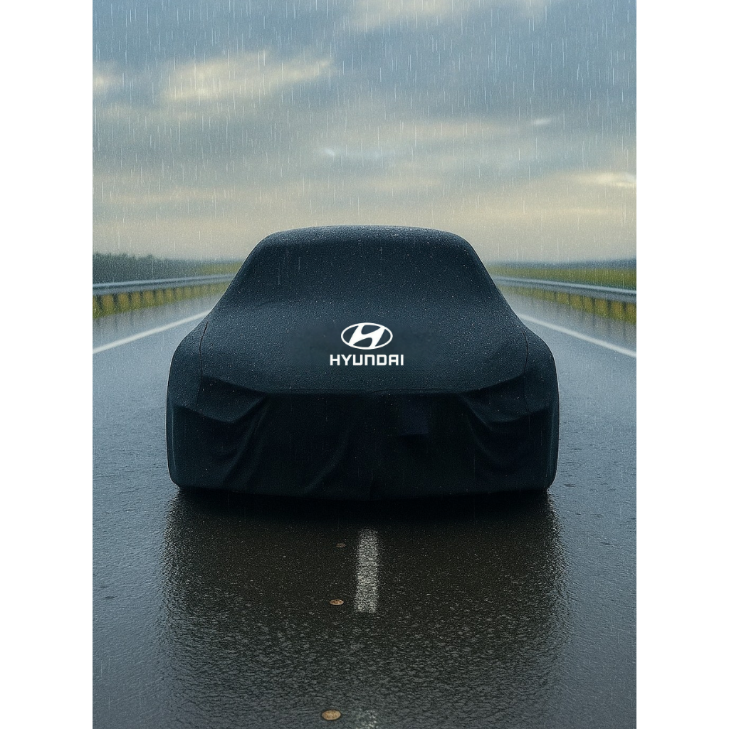 Hyundai Premium Autoabdeckung – Wasserdicht für den Außenbereich