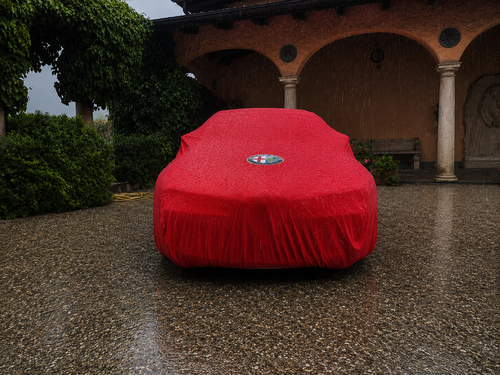 Alfa Romeo Premium Autoabdeckung – Wasserdicht für den Außenbereich