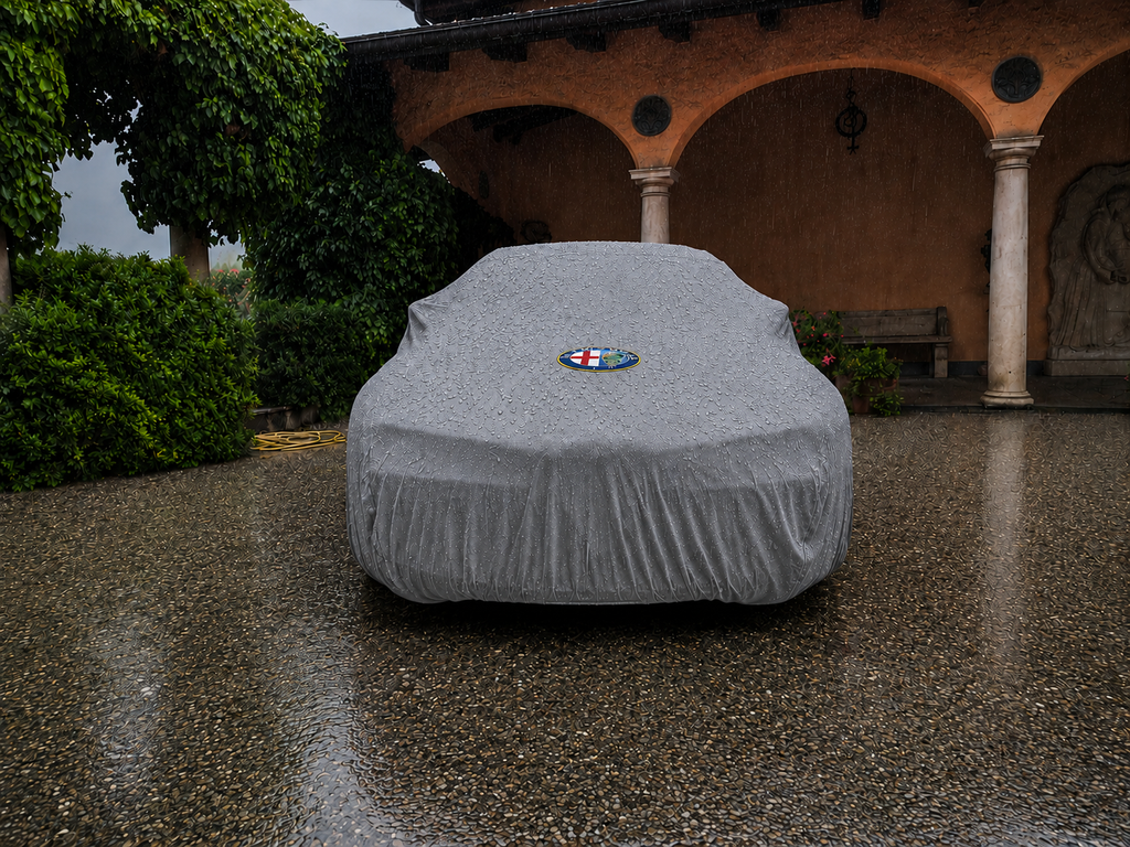 Alfa Romeo Premium Autoabdeckung – Wasserdicht für den Außenbereich
