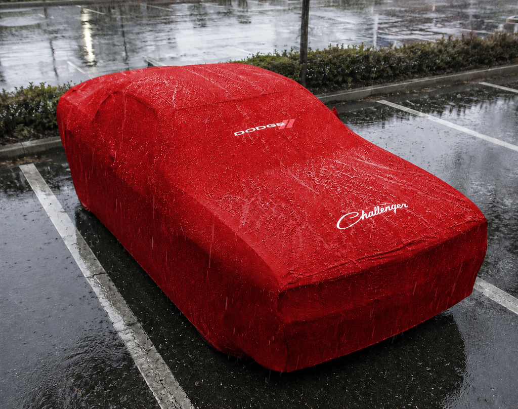 Dodge Challenger Premium Autoabdeckung – Wasserdicht für den Außenbereich