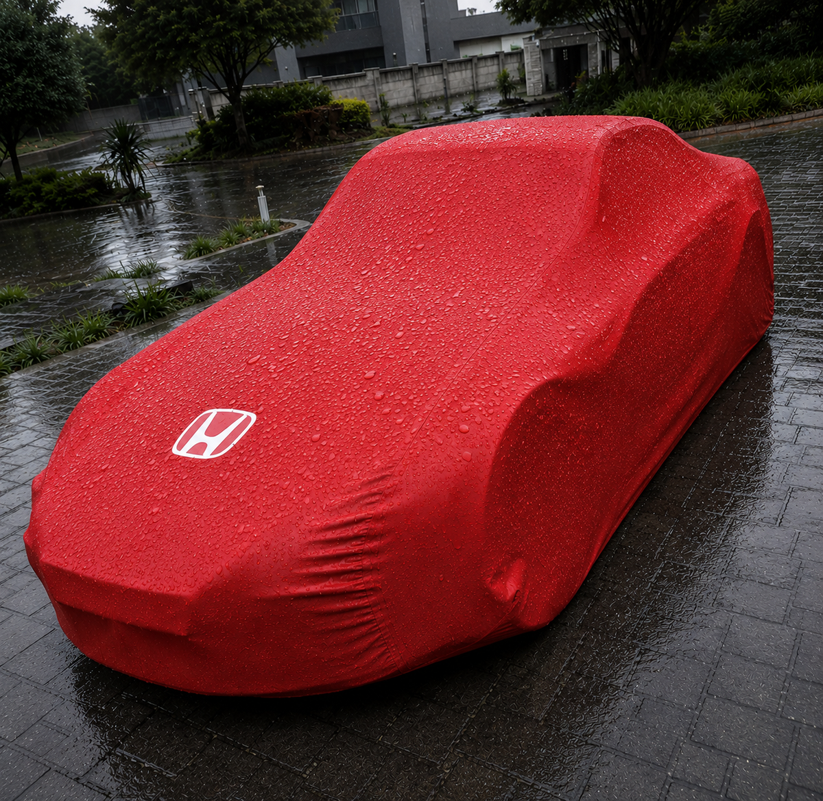 Honda Premium Autoabdeckung – Wasserdicht für den Außenbereich