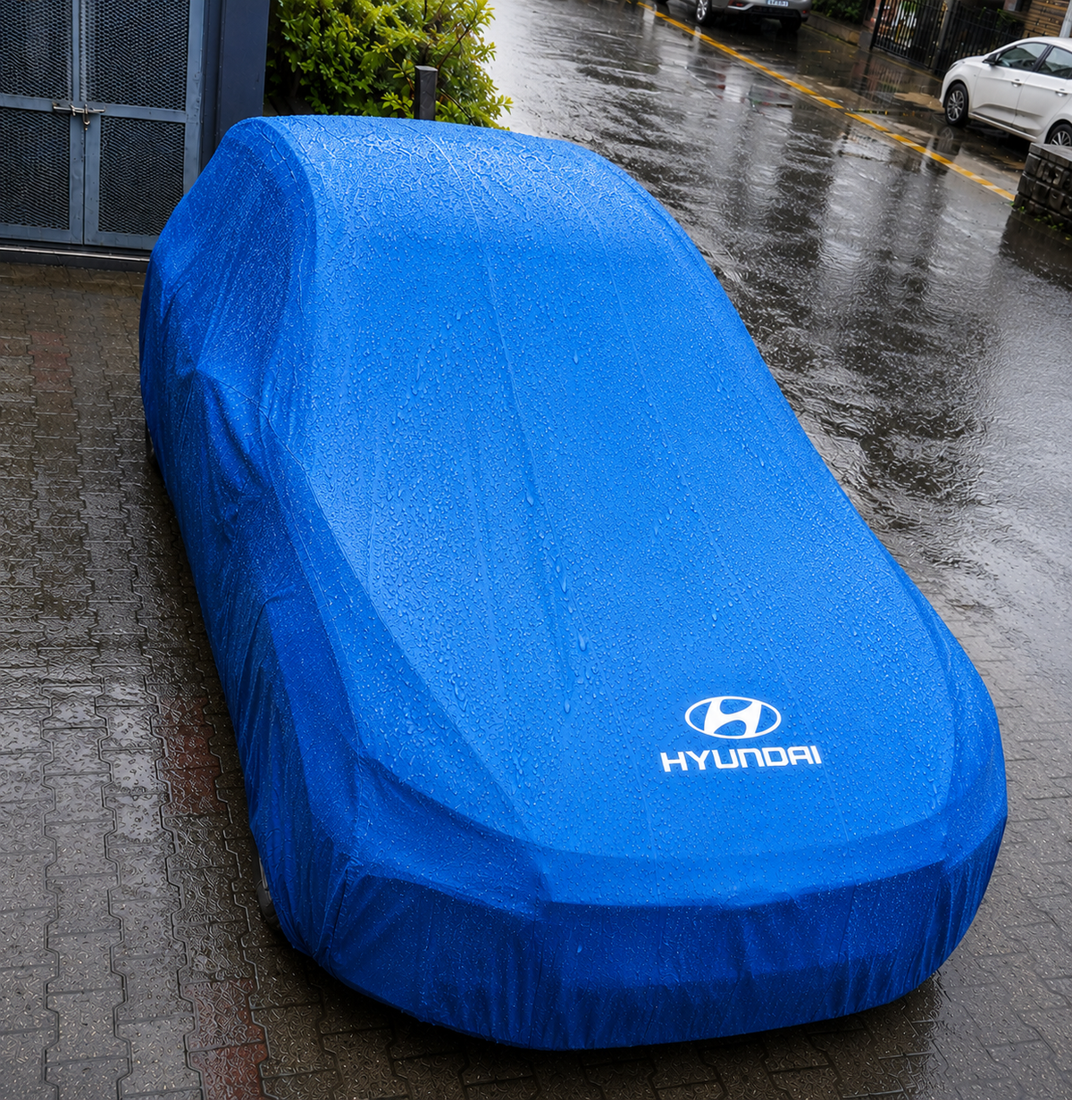 Hyundai Premium Autoabdeckung – Wasserdicht für den Außenbereich
