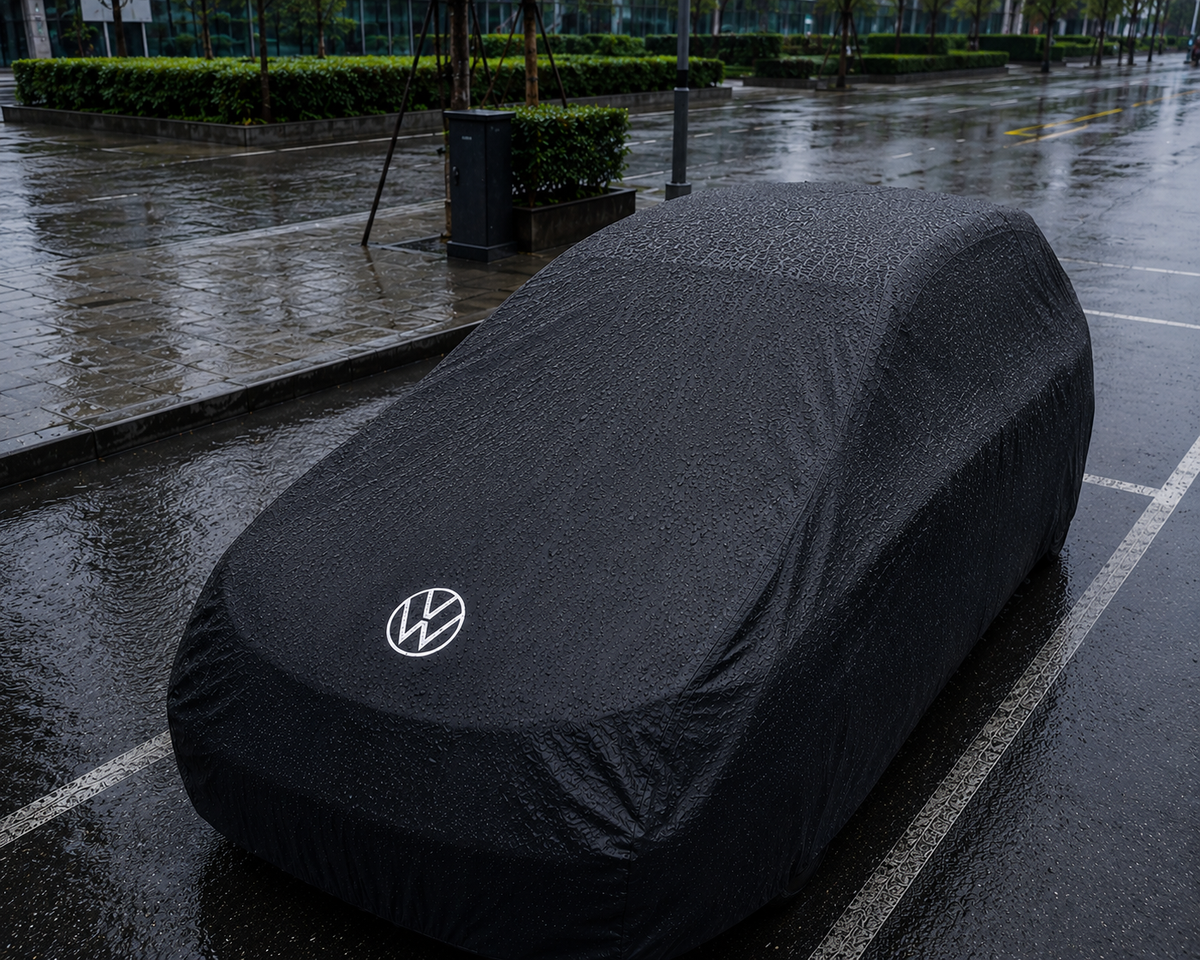 Volkswagen Premium Autoabdeckung – Wasserdicht für den Außenbereich