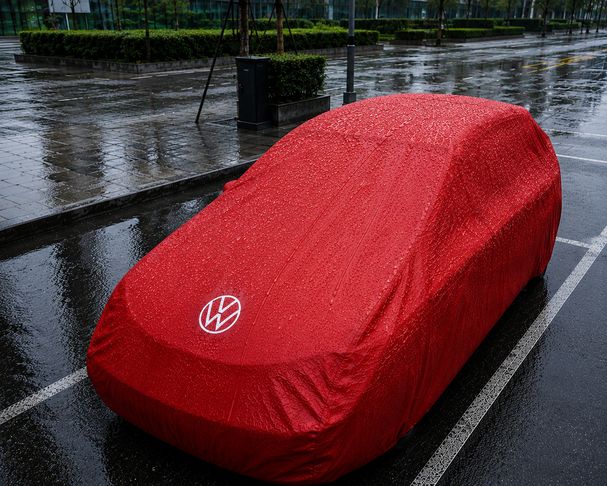 Volkswagen Premium Autoabdeckung – Wasserdicht für den Außenbereich