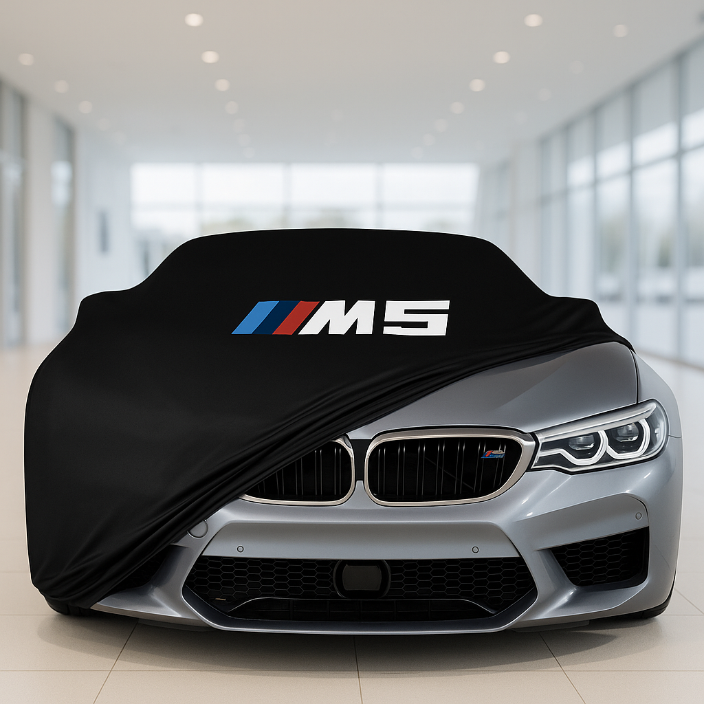 BMW M5 Indoor-Autoabdeckung für die M-Serie - Blau