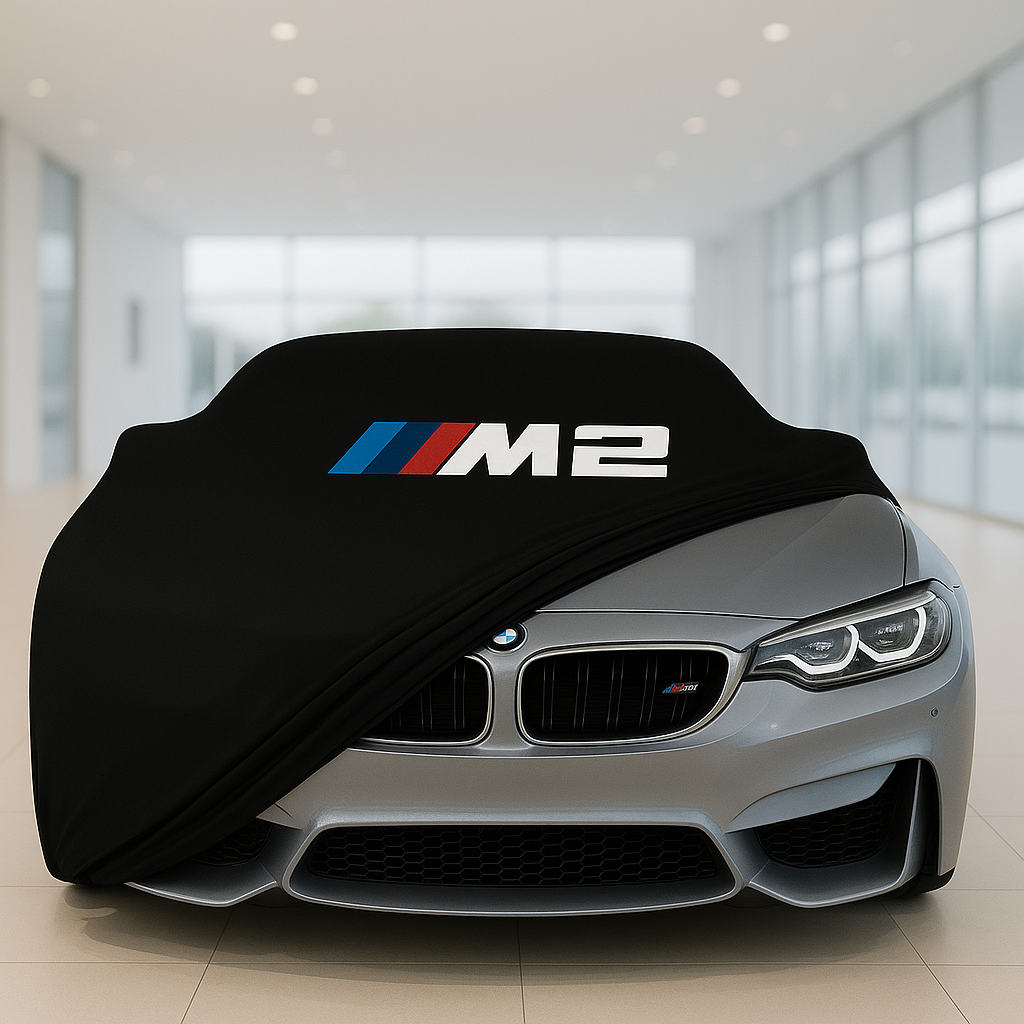BMW M2 Indoor-Autoabdeckung für die M-Serie - Blau