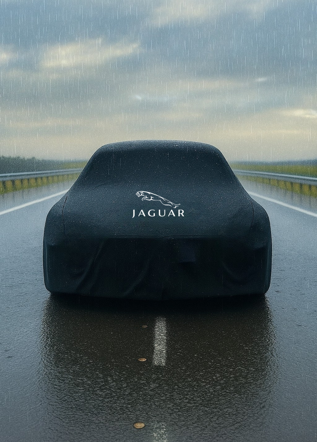 Jaguar Premium Autoabdeckung – Wasserdicht für den Außenbereich