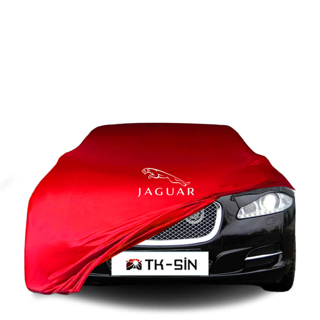 JAGUAR XJ LONG (X351) (2015-2019) Indoor-Autoabdeckung - Rot