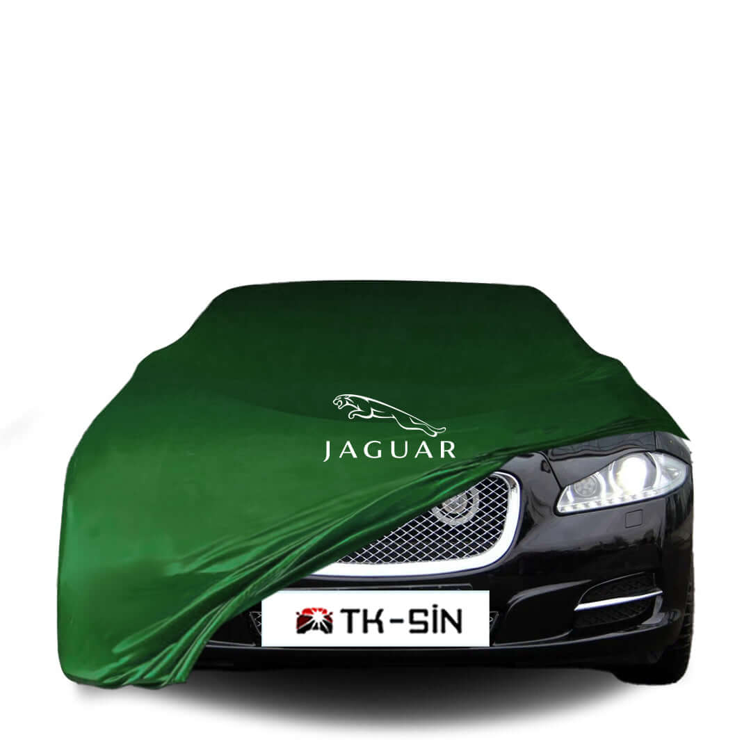 JAGUAR XJ LONG (X351) (2015-2019) Indoor-Autoabdeckung - Grün