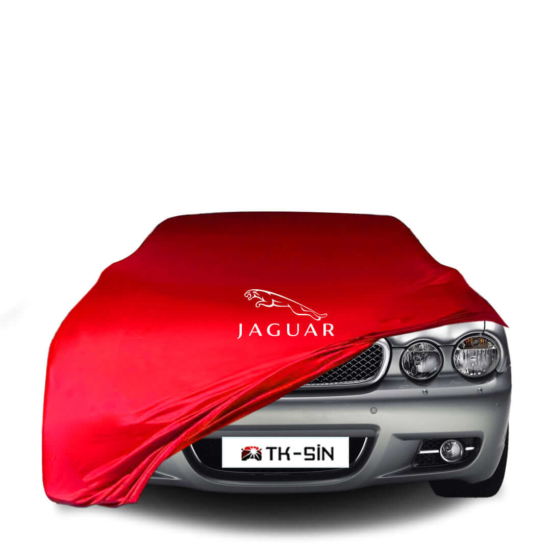 JAGUAR XJ (X350) (2003-2006) Indoor-Autoabdeckung - Rot