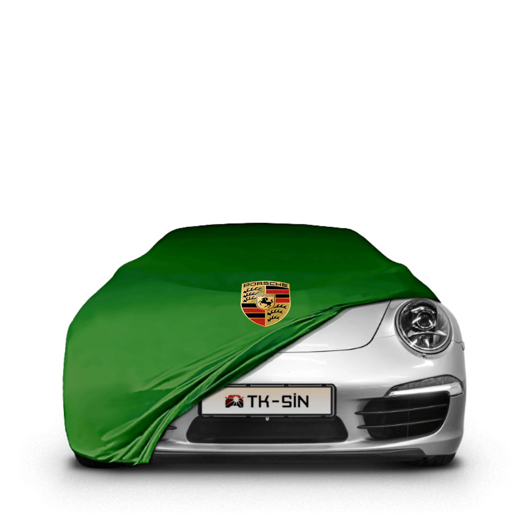 PORSCHE 911 (991) (2011-2020) Indoor-Autoabdeckung - Grün