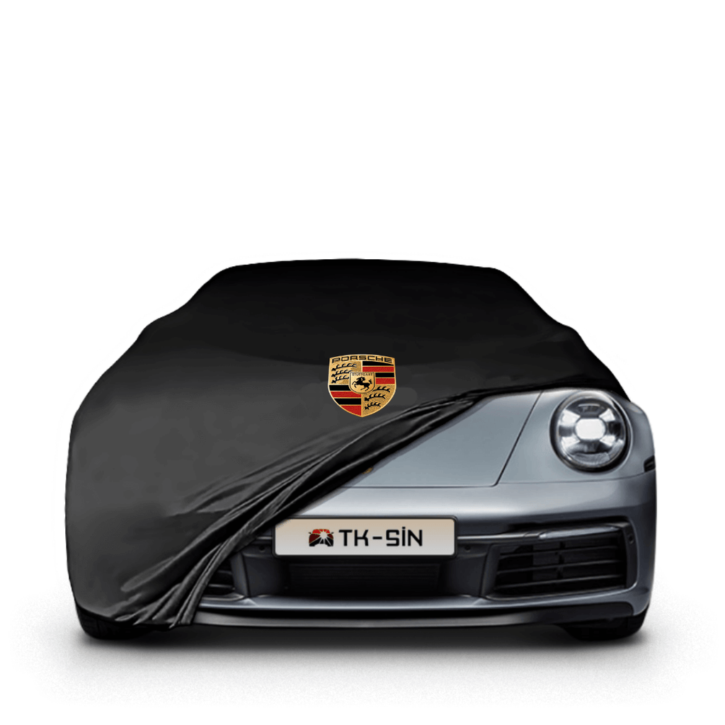 PORSCHE 911 (992) (2018-) Indoor-Autoabdeckung - Schwarz