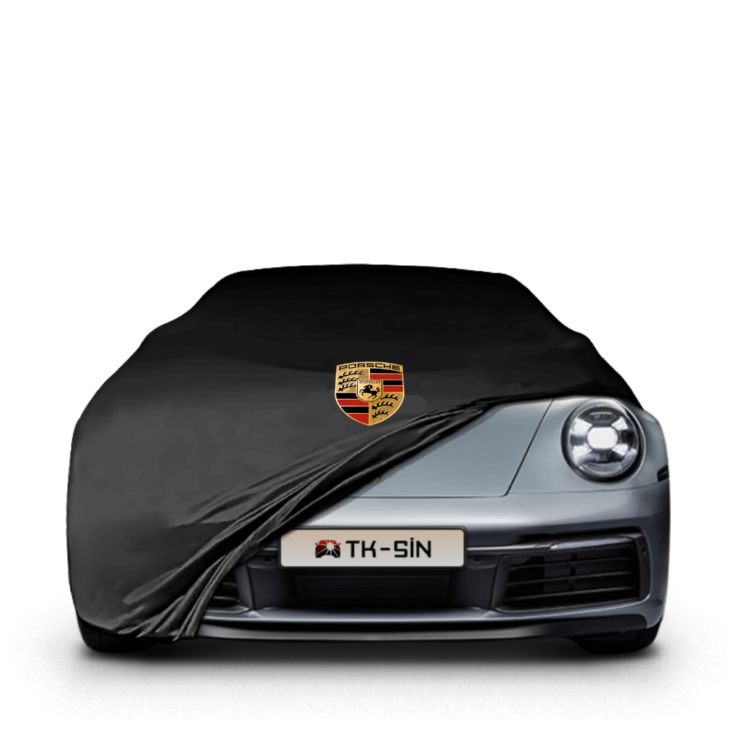 PORSCHE 911 (992) (2018-) Indoor-Autoabdeckung - Schwarz