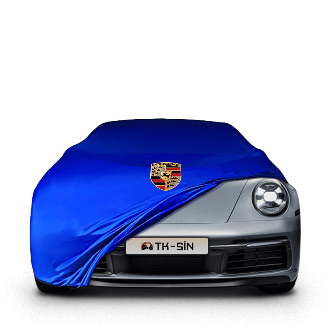 PORSCHE 911 (992) (2018-) Indoor-Autoabdeckung - Blau