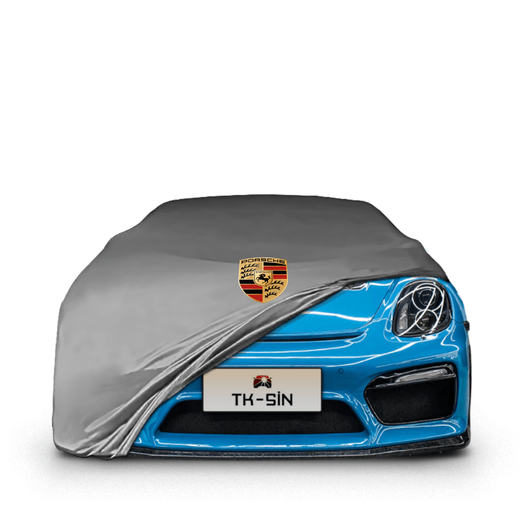PORSCHE BOXSTER 981 (2012-2016) Indoor-Autoabdeckung - Blau