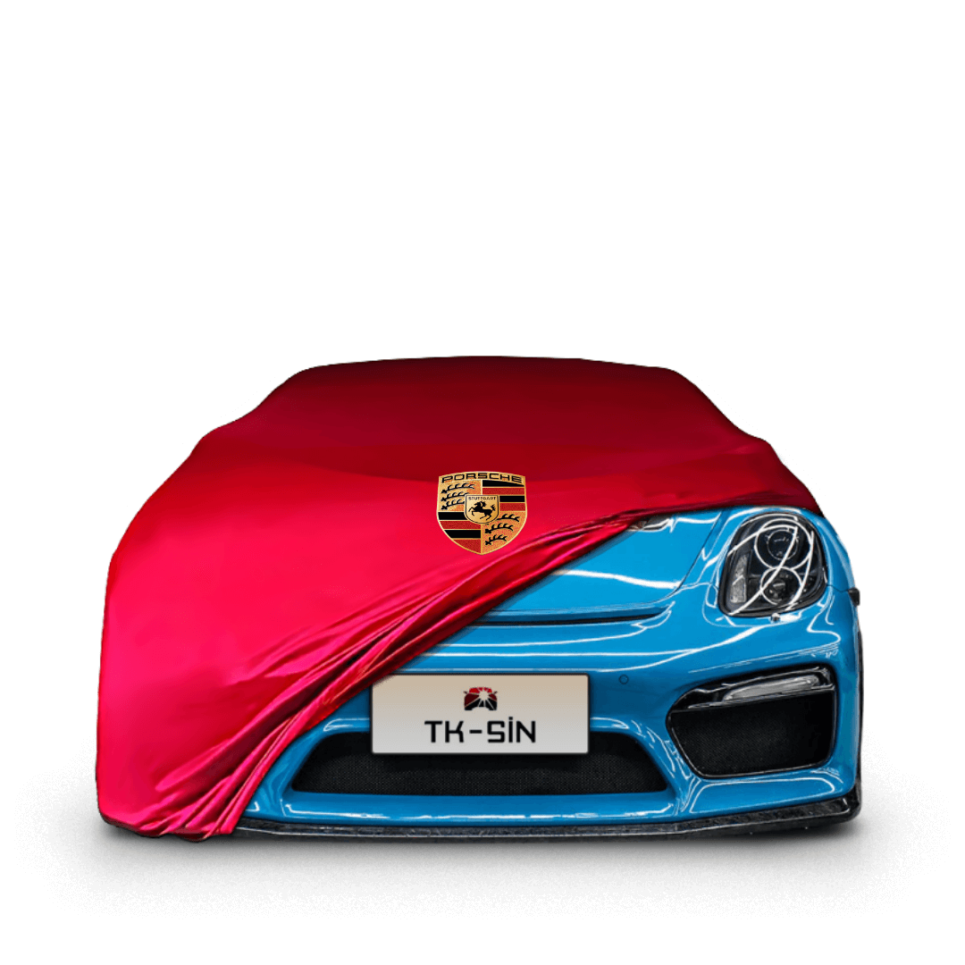 PORSCHE BOXSTER 981 (2012-2016) Indoor-Autoabdeckung - Rot