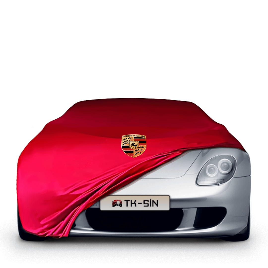 PORSCHE CARRERA GT Indoor-Autoabdeckung - Rot
