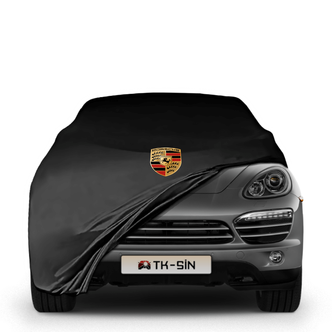 PORSCHE CAYENNE 2 (2014-2017) Indoor-Autoabdeckung - Schwarz