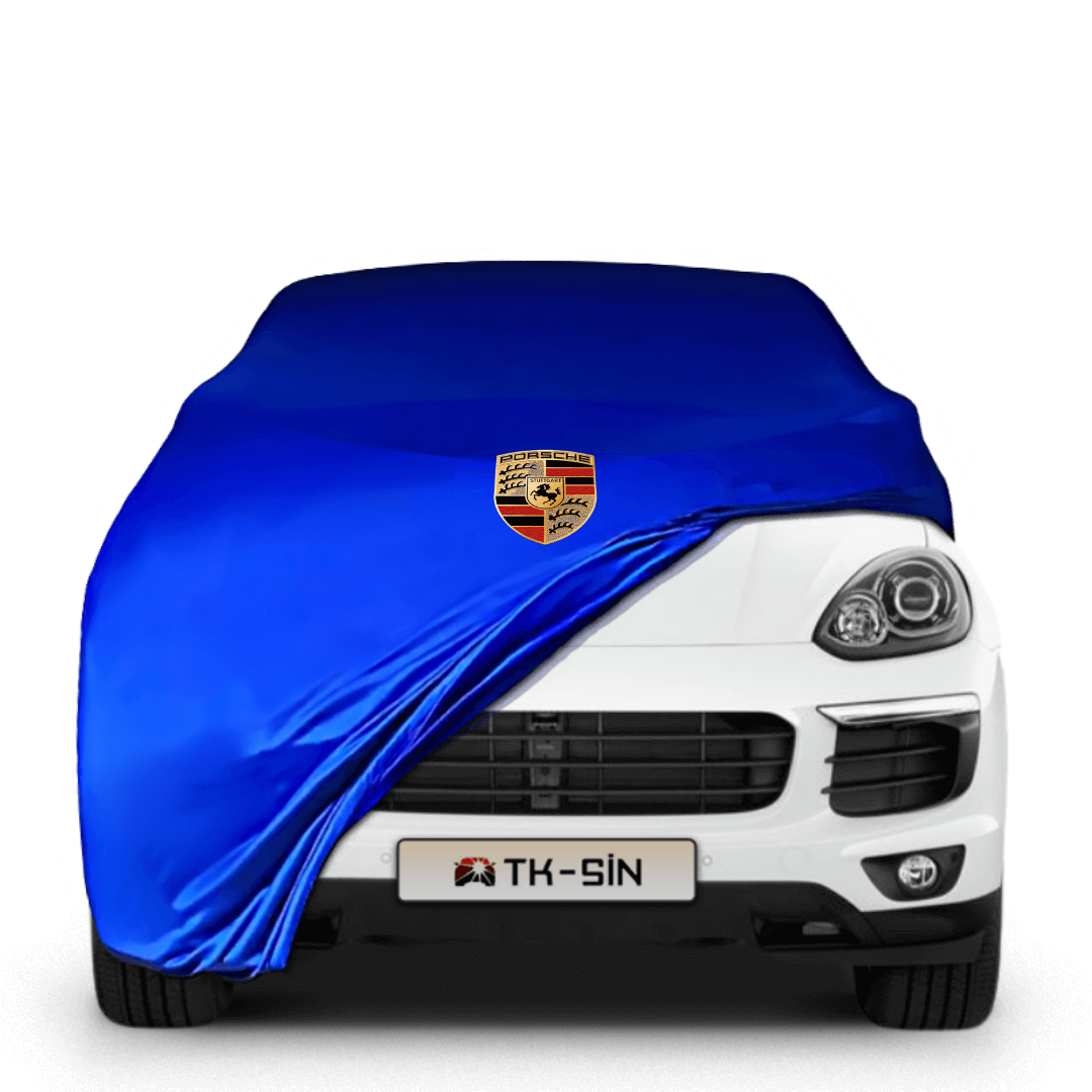 PORSCHE CAYENNE 3 (2017-) Indoor-Autoabdeckung - Blau
