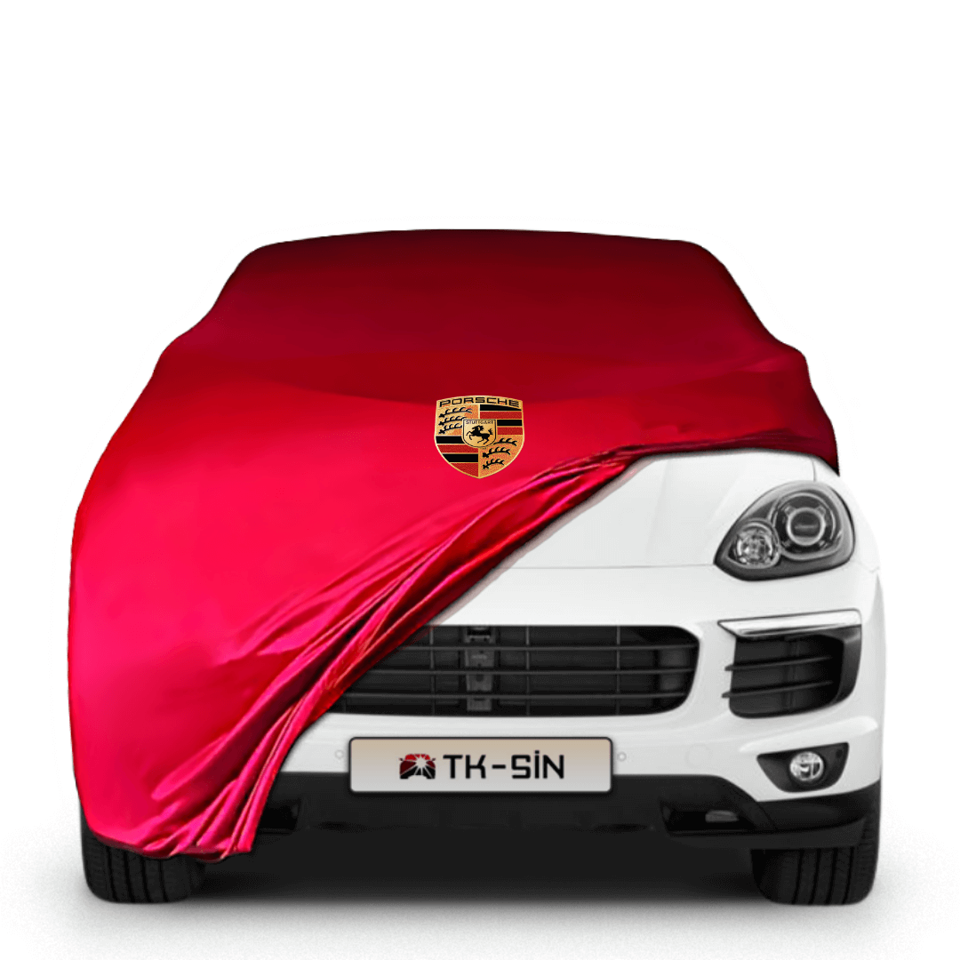 PORSCHE CAYENNE 3 (2017-) Indoor-Autoabdeckung - Rot