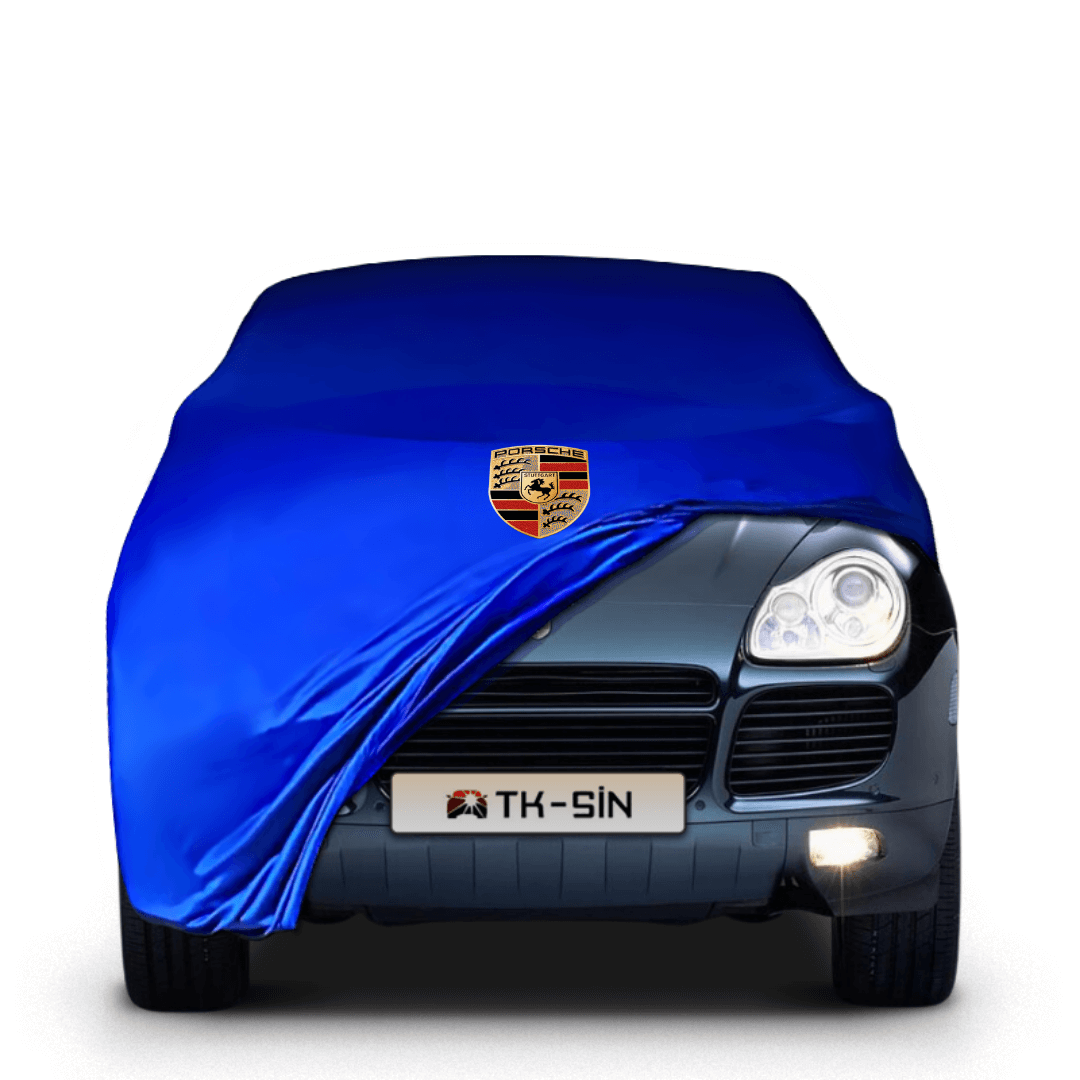 PORSCHE CAYENNE 955 (2002-2010) Indoor-Autoabdeckung - Blau