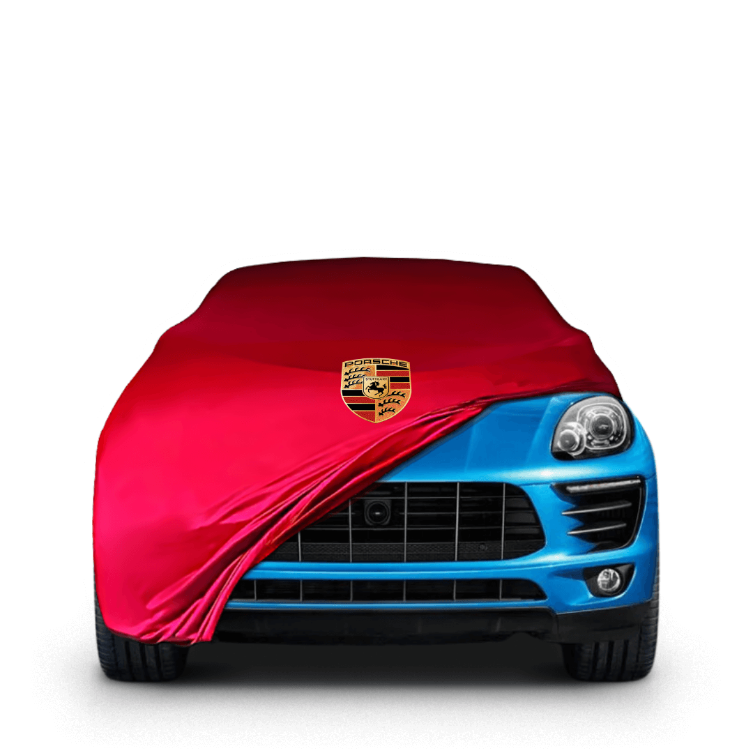 PORSCHE MACAN Indoor-Autoabdeckung - Rot