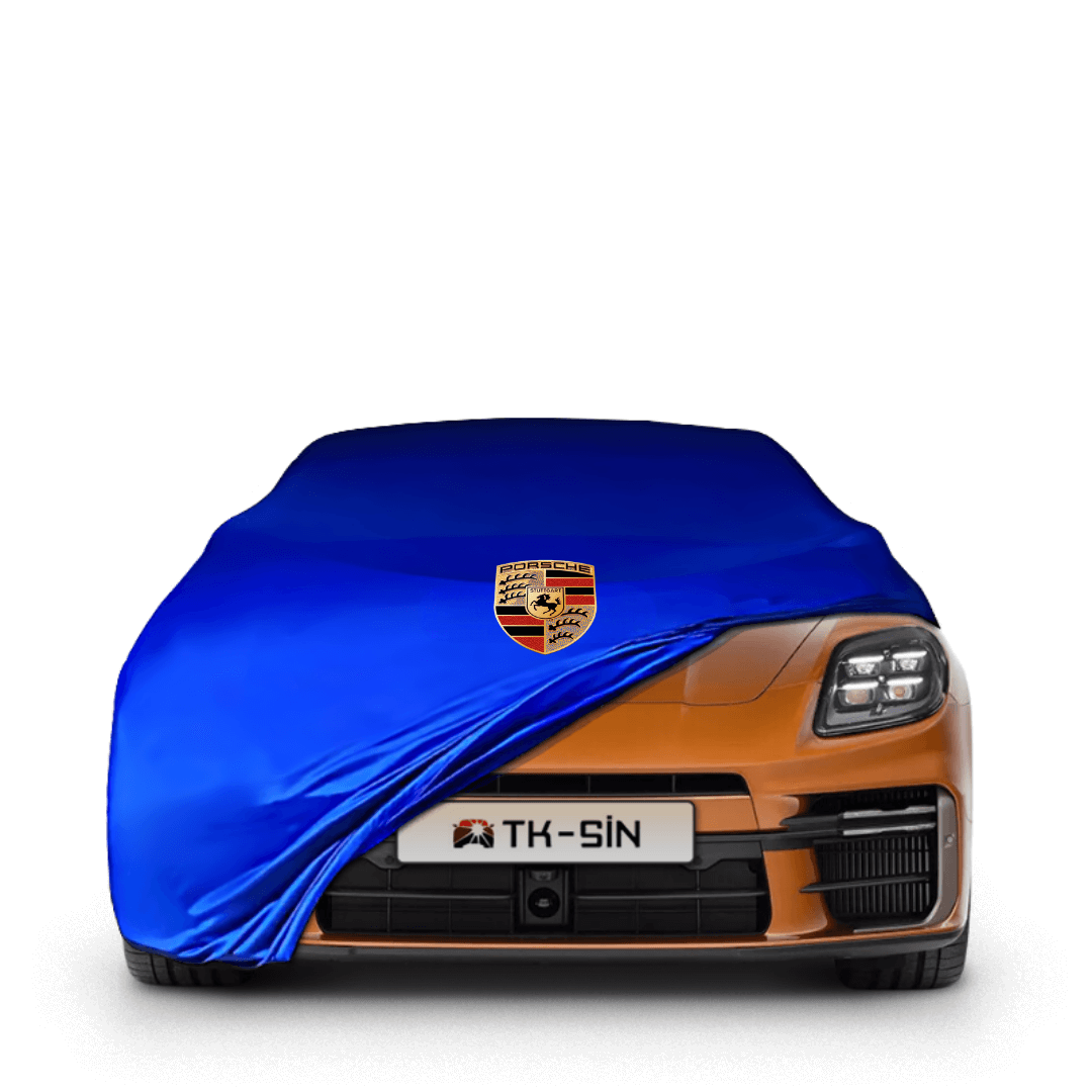 PORSCHE PANAMERA (G1-2-G2-2) Indoor-Autoabdeckung - Blau