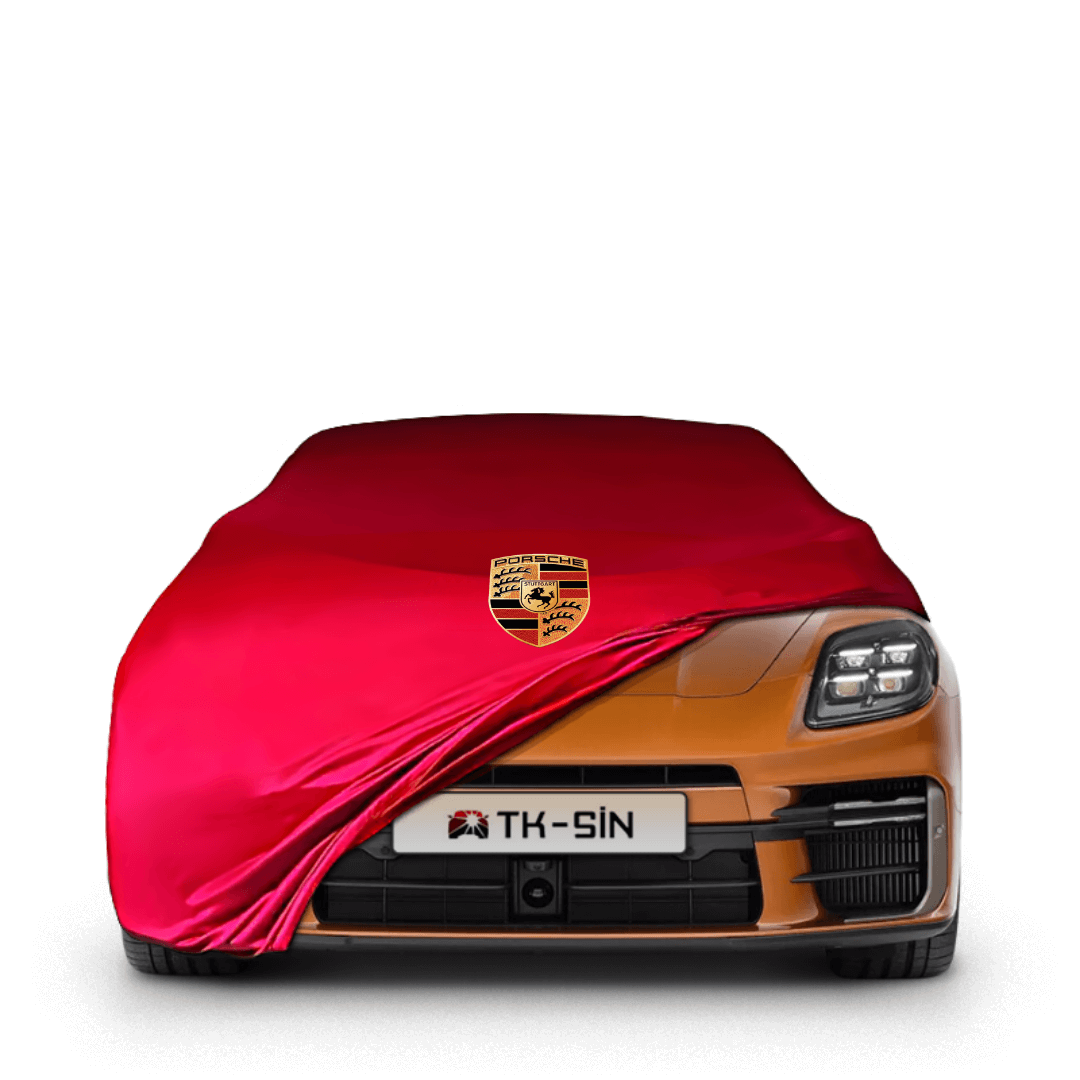 PORSCHE PANAMERA (G1-2-G2-2) Indoor-Autoabdeckung - Rot