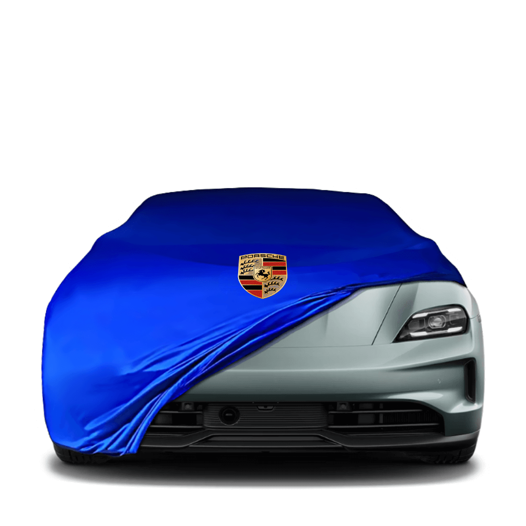 PORSCHE TAYCAN (Y1A) Indoor-Autoabdeckung - Blau