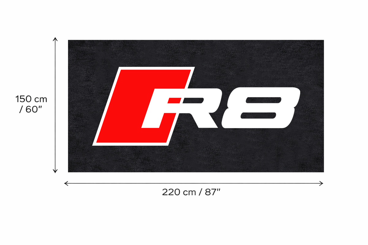 Premium Audi Garagenteppich – 5x7 ft (60x87")