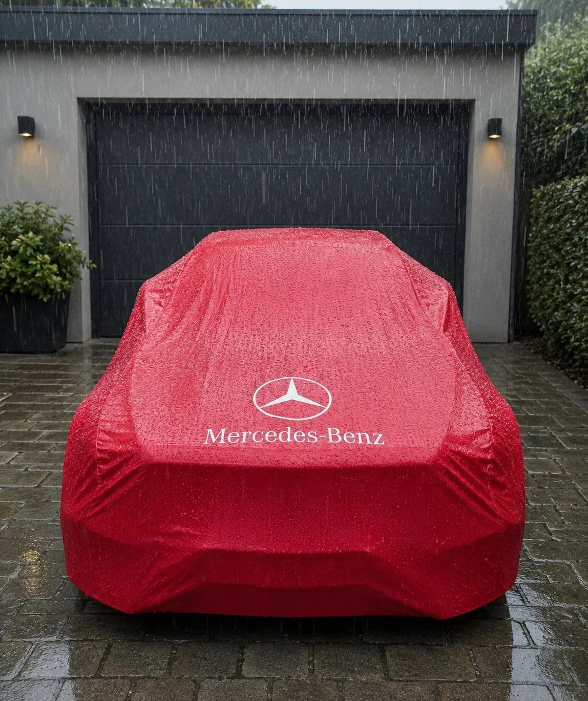 Mercedes Benz Wasserdichte Outdoor-Autoabdeckung Passgenau