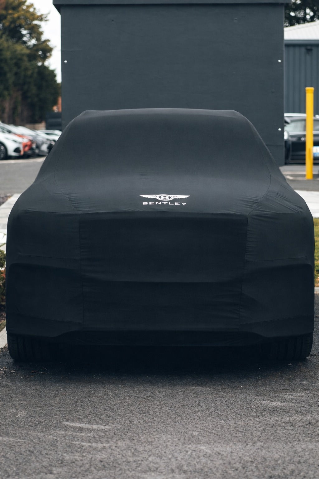 BENTLEY ARNAGE 1998-2009 Passgenaue Indoor-Autoabdeckung Soft Stretch Schwarz, Grau, Blau, Rot Dust Protection Garage Cover Laser Cut + Bag
