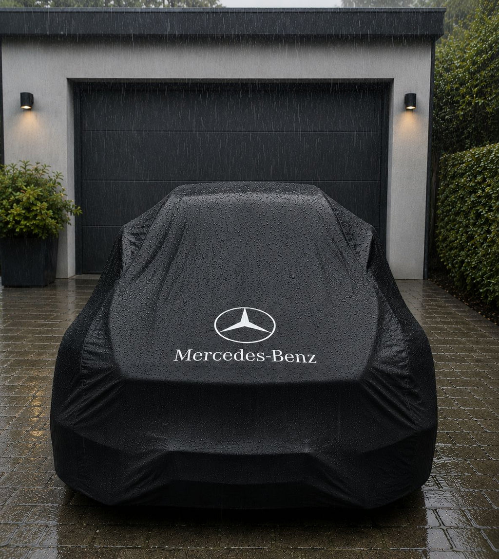 Mercedes Benz Wasserdichte Outdoor-Autoabdeckung Passgenau