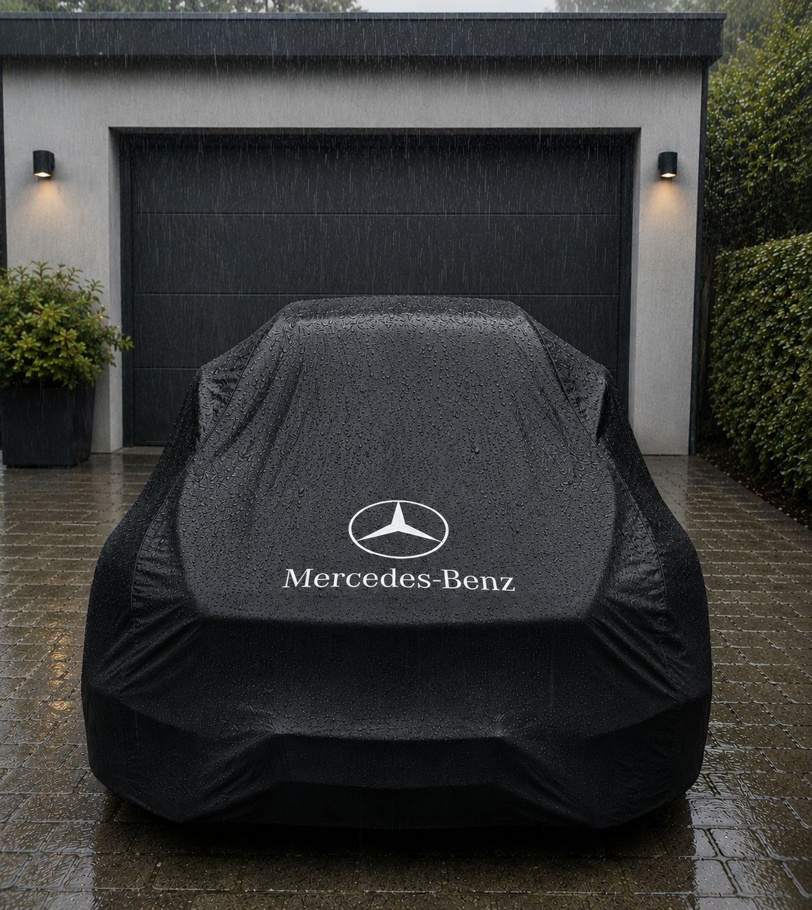 Mercedes Benz Wasserdichte Outdoor-Autoabdeckung Passgenau