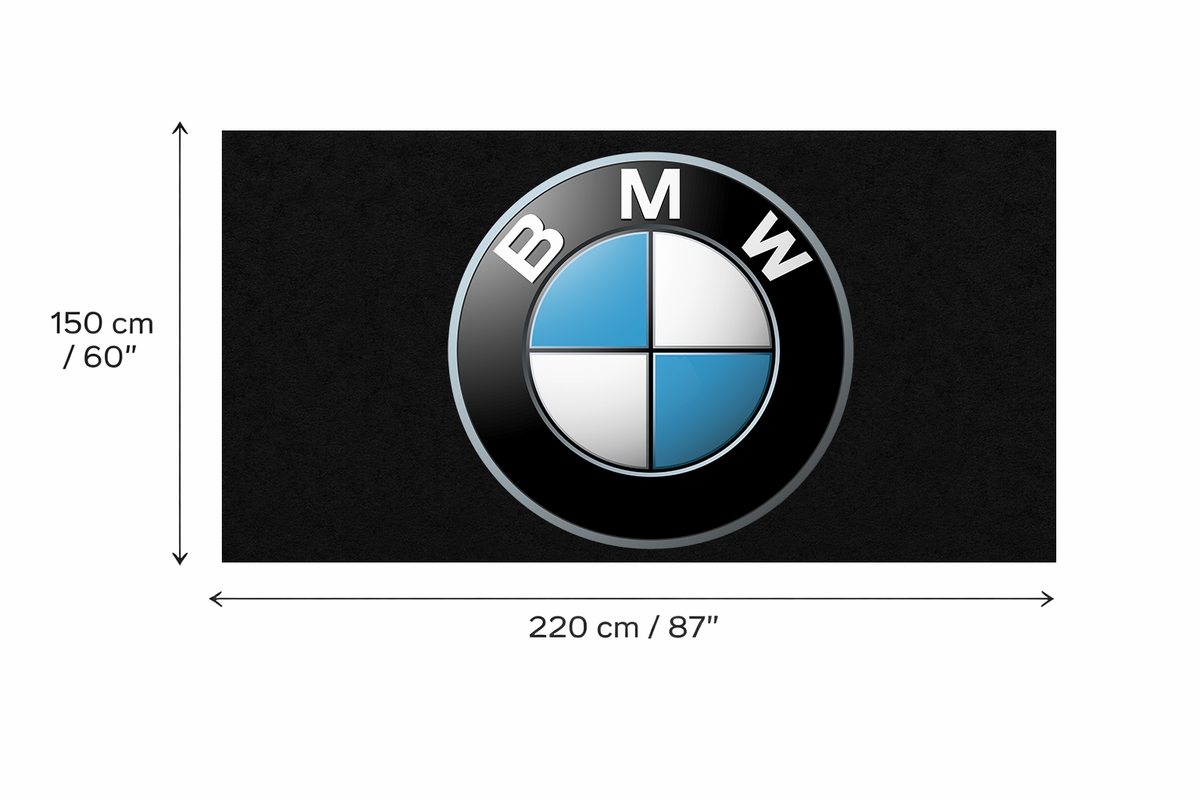 Premium BMW Garagenteppich – 5x7 ft (60x87")