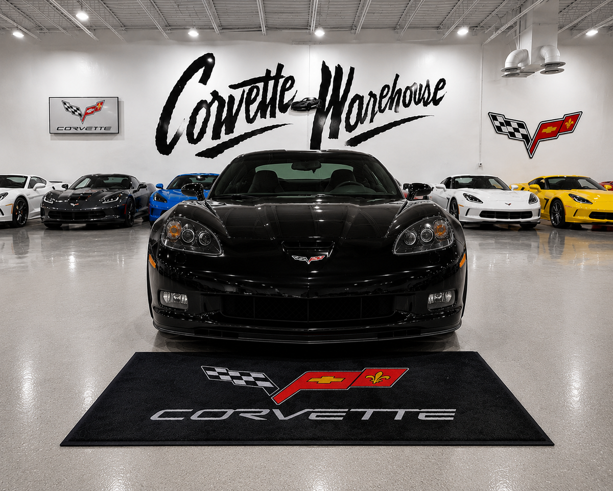 Premium Corvette Garagenteppich – 5x7 ft (60x87")