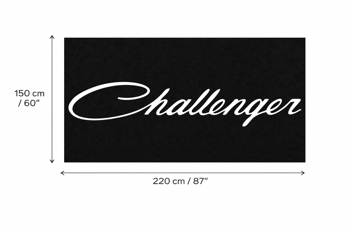 Premium Challanger Garagenteppich – 5x7 ft (60x87")