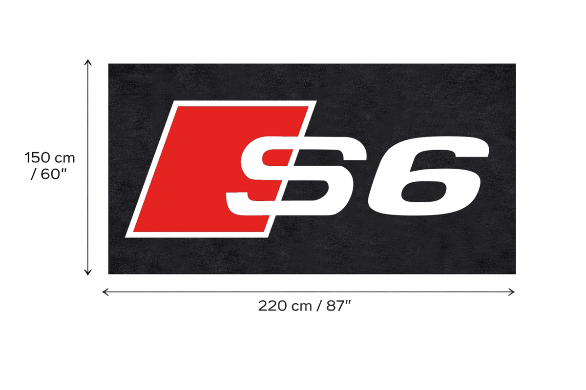 Premium Audi Garagenteppich – 5x7 ft (60x87")
