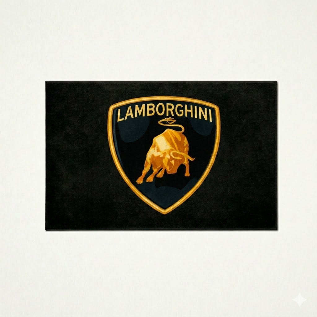 Premium Lamborghini Garagenteppich – 5x7 ft (60x87")