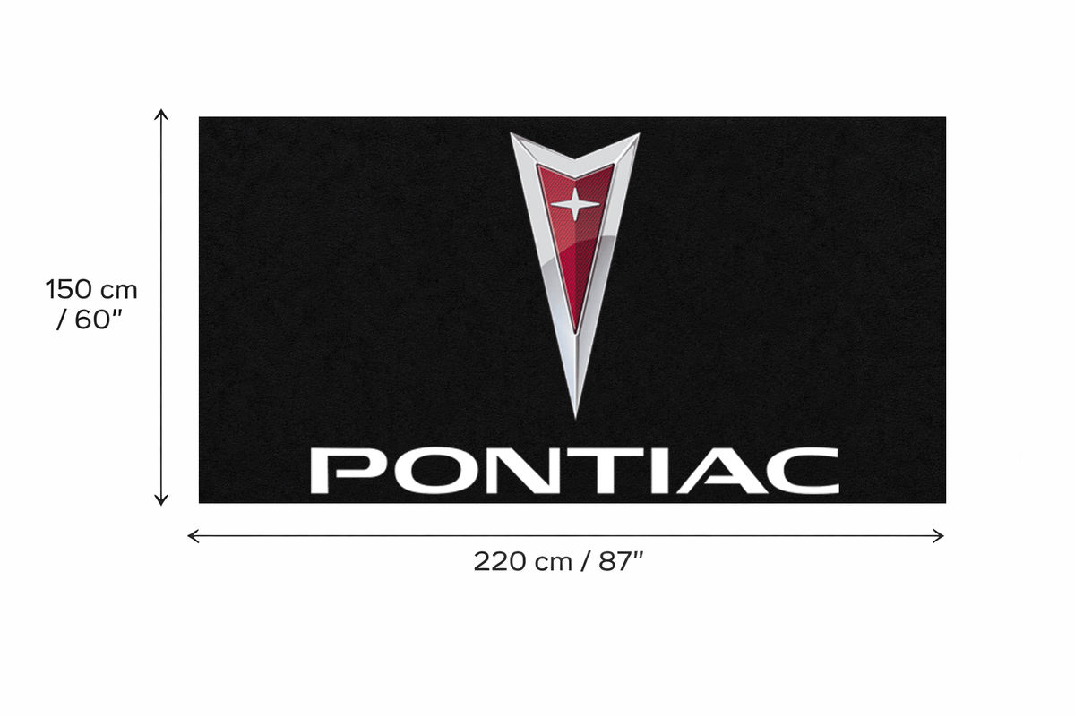 Premium Pontiac Garagenteppich – 5x7 ft (60x87")