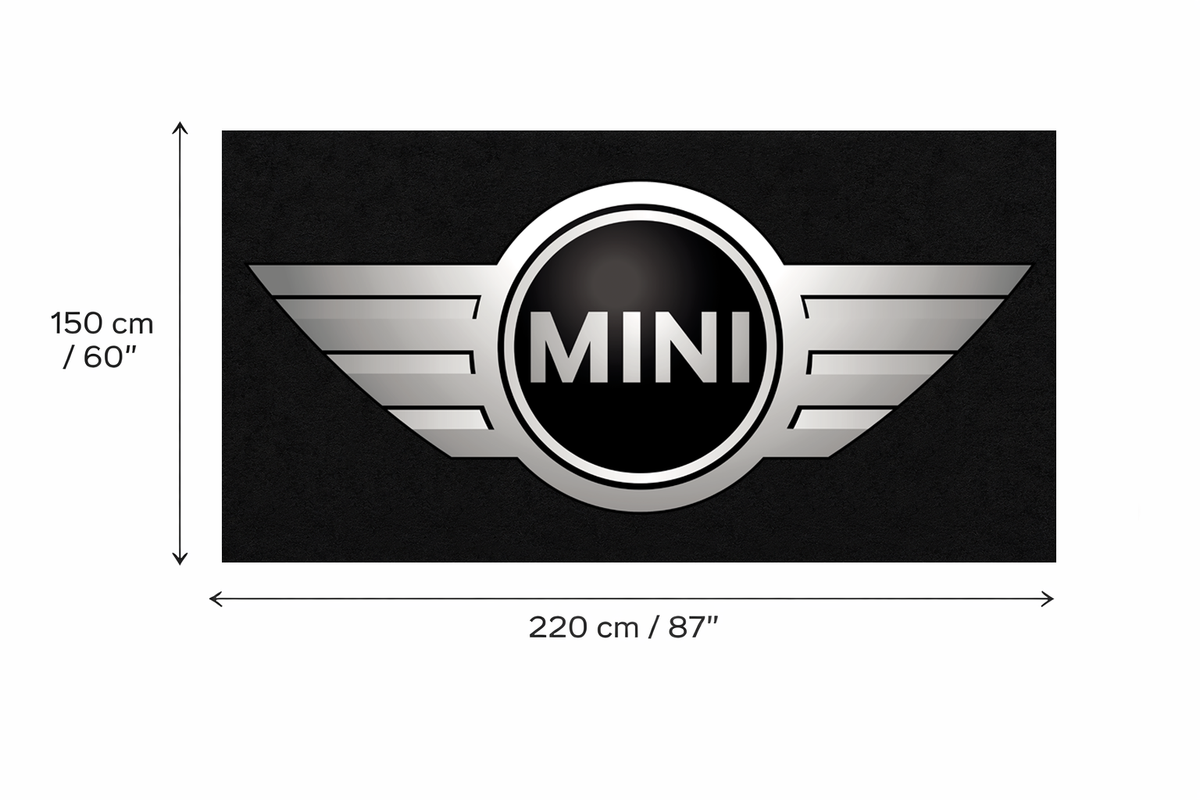 Premium Mini Garagenteppich – 5x7 ft (60x87")
