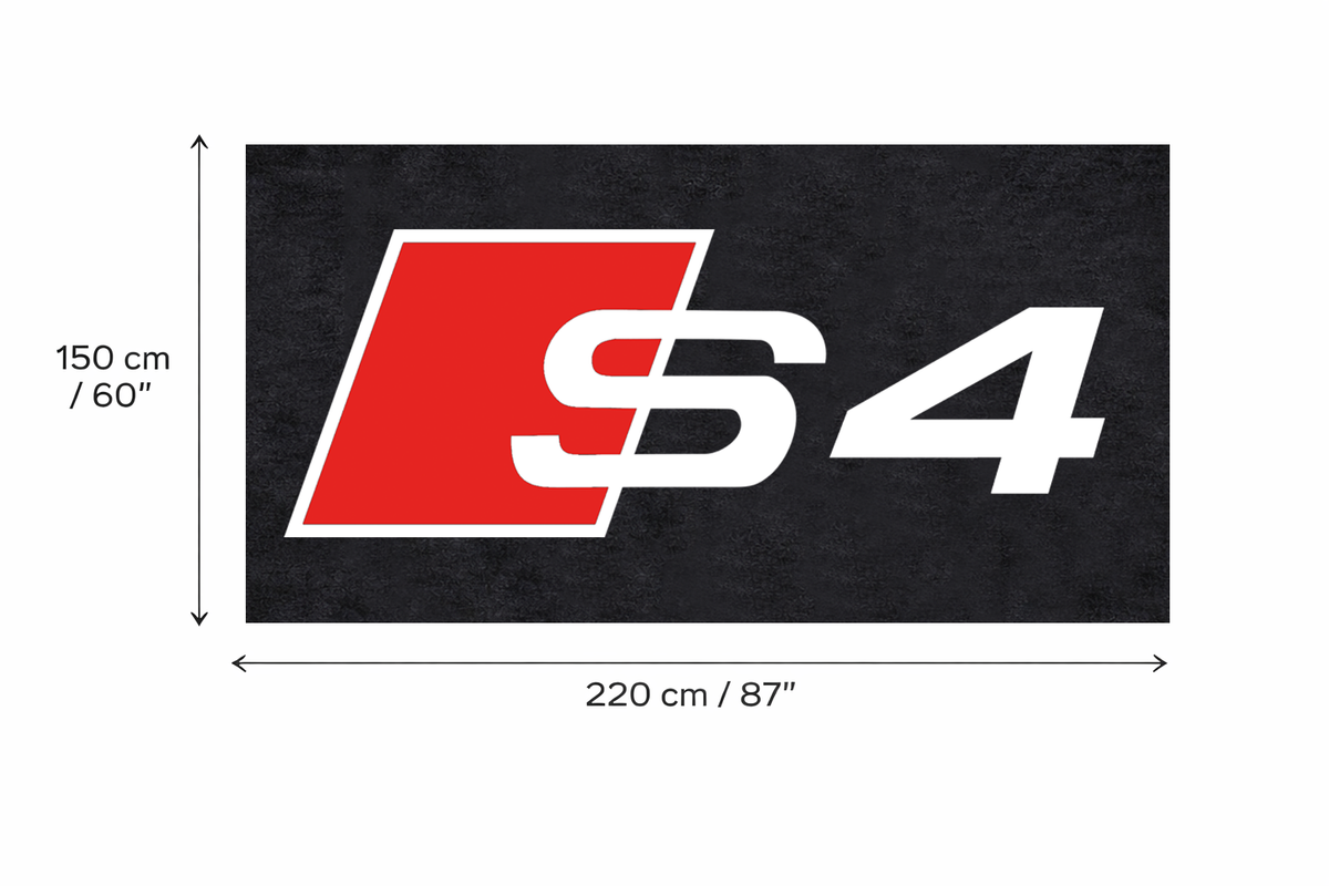 Premium Audi Garagenteppich – 5x7 ft (60x87")